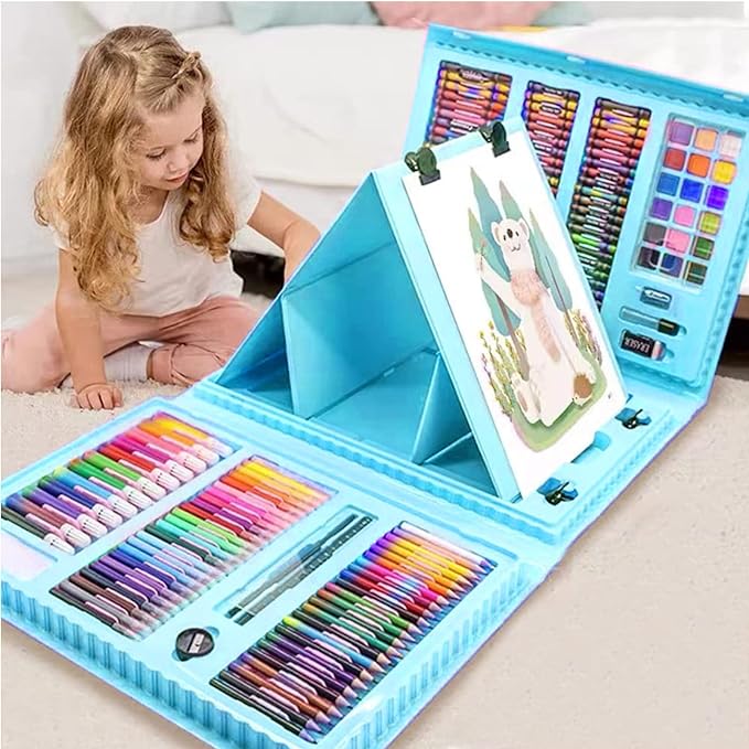 Ultimate Kids Art Painting Set - 208 Pieces