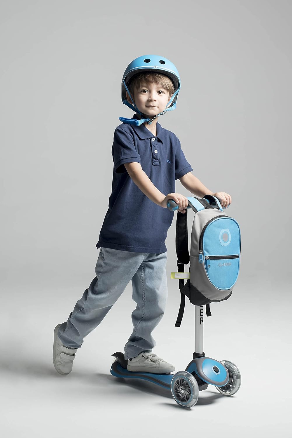 Backpack Junior - Sky Blue Scooters Backpack Junior - Sky Blue Backpack Junior - Sky Blue GLOBBER