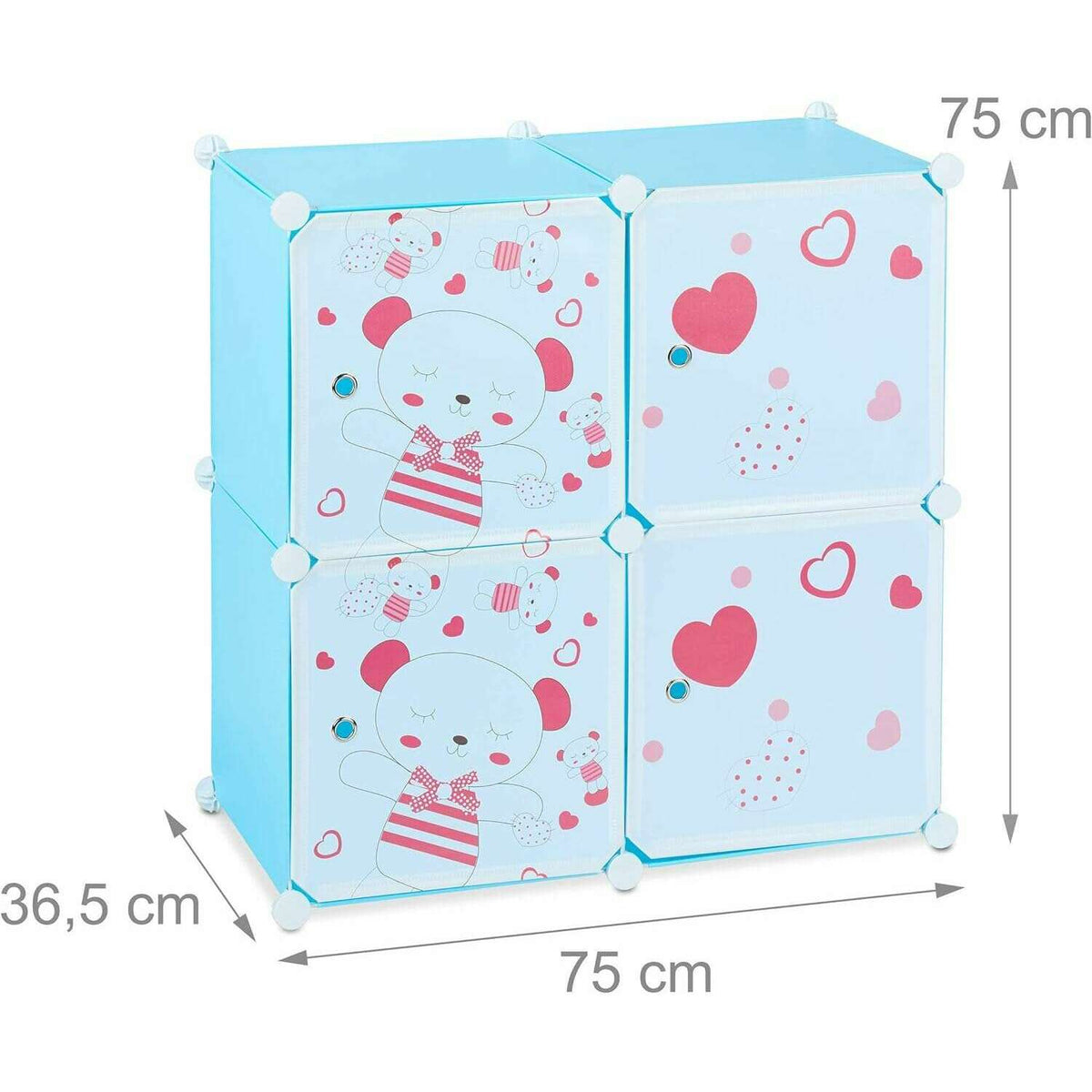 Children's Play Shelf, 4 Compartments Outlet Children's Play Shelf, 4 Compartments Children's Play Shelf, 4 Compartments RelaxDays