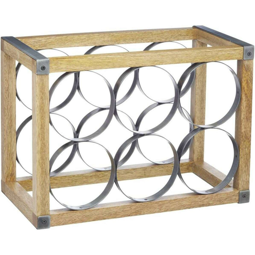 Industrial Wooden Wine Rack wine Industrial Wooden Wine Rack Industrial Wooden Wine Rack KitchenCraft