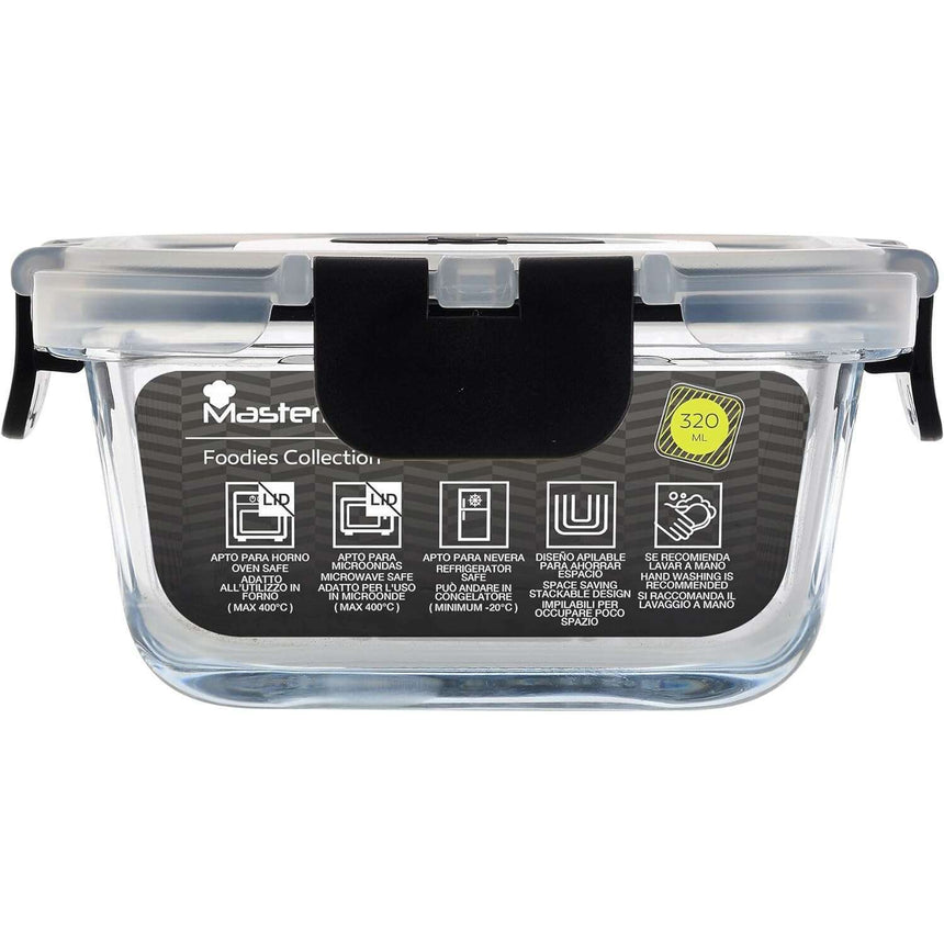 Food Containers, High Borosilicate Glass Food containers Food Containers, High Borosilicate Glass Food Containers, High Borosilicate Glass MasterPro