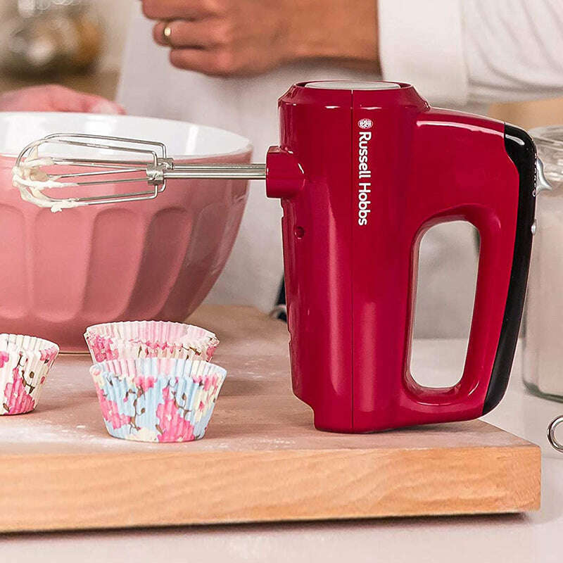 The German Outlet, Russell Hobbs, Desire Red  Hand Mixer