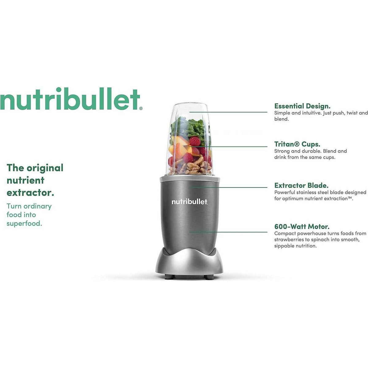 Function High Speed Blender, 8 Pieces Blender Function High Speed Blender, 8 Pieces Function High Speed Blender, 8 Pieces Nutribullet
