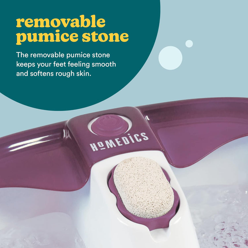 Bubble Mate Foot Spa + Keep Warm Technology Massage & Relaxation Bubble Mate Foot Spa + Keep Warm Technology Bubble Mate Foot Spa + Keep Warm Technology HoMedics
