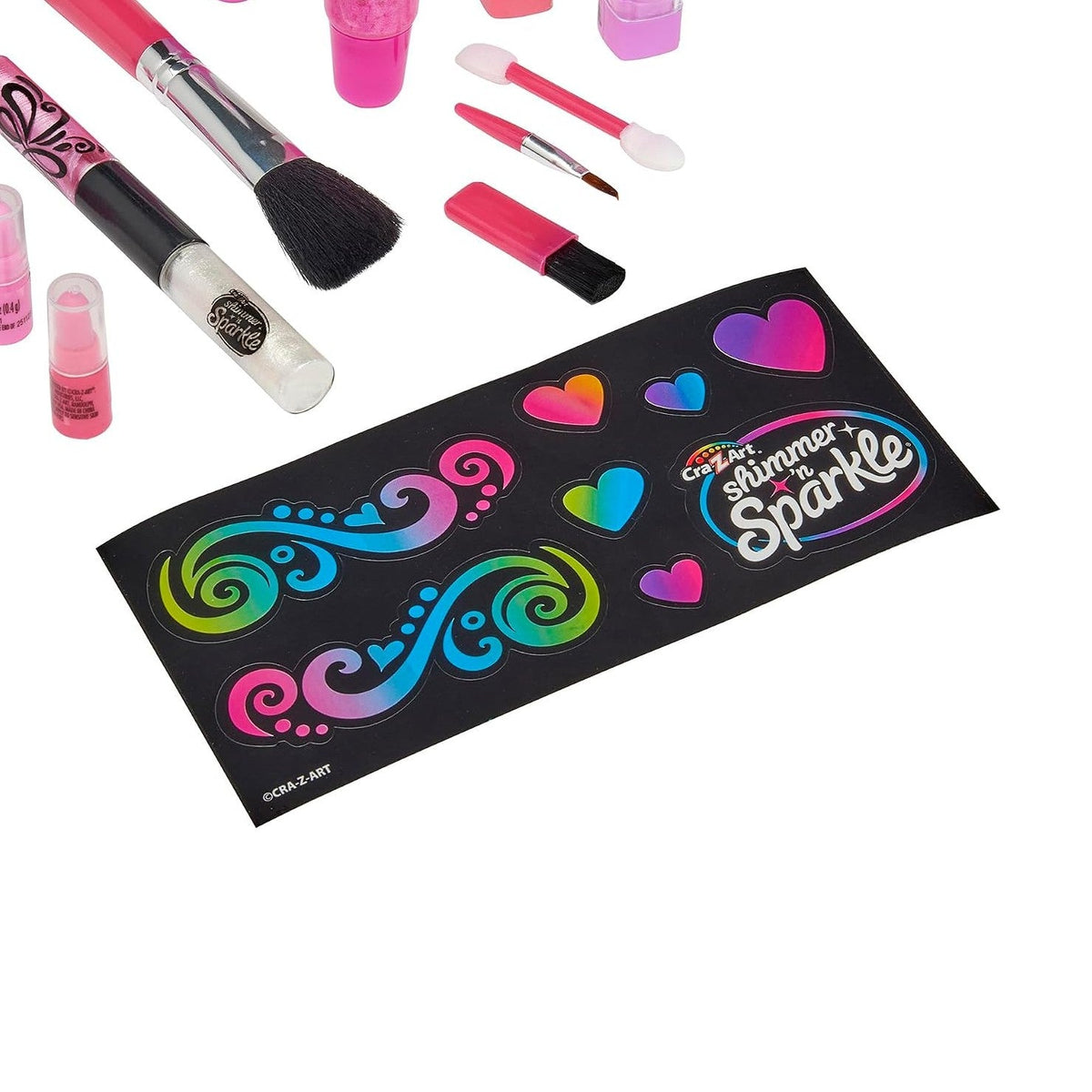 Cra-Z-Art Shimmering Glitter Makeover Studio Kids Makeup Set by Cra-Z-Art