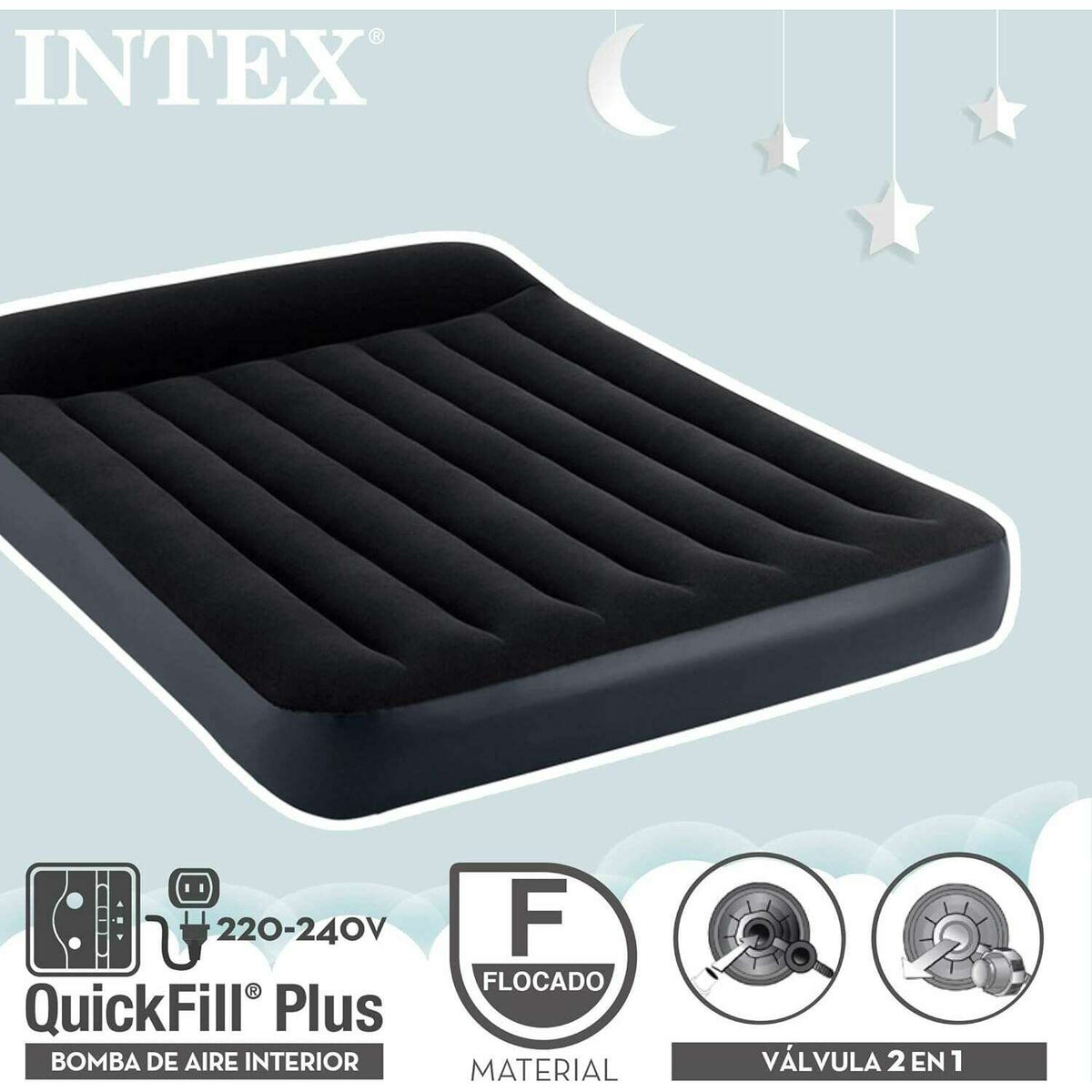 Full Pillow Rest Classic Airbed Air Bed Full Pillow Rest Classic Airbed Full Pillow Rest Classic Airbed Intex