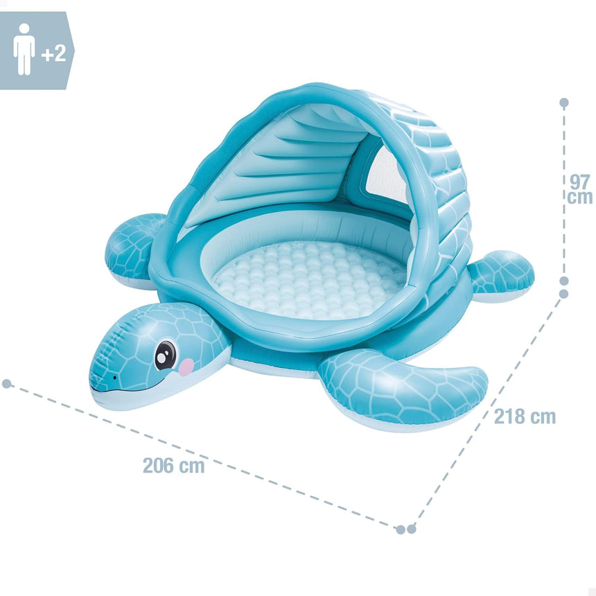 Turtle Cove Playland 218 x 206 x 97cm Kids Inflatables Turtle Cove Playland 218 x 206 x 97cm Turtle Cove Playland 218 x 206 x 97cm Intex