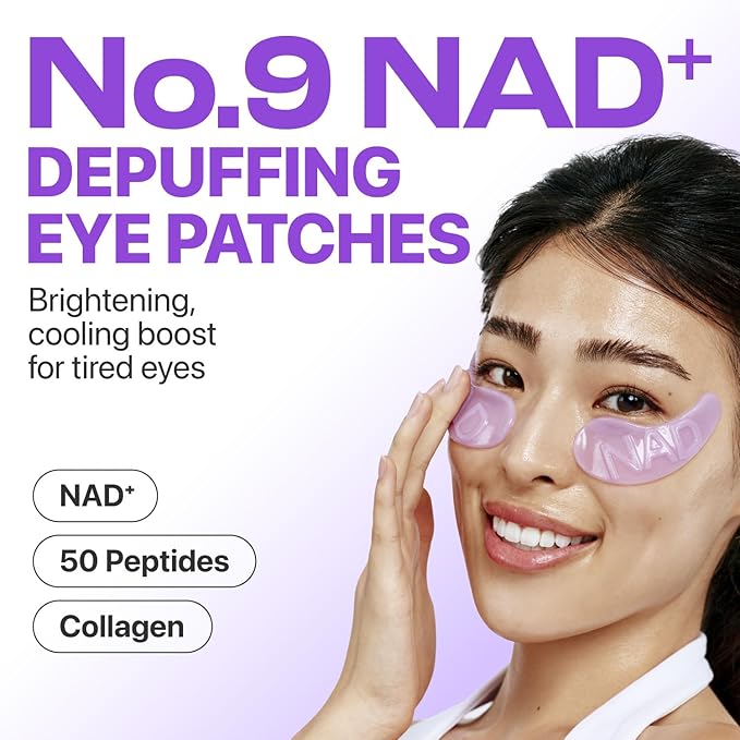 Numbuzin No.9 NAD+ Collagen Under Eye Patches — 5 Pairs