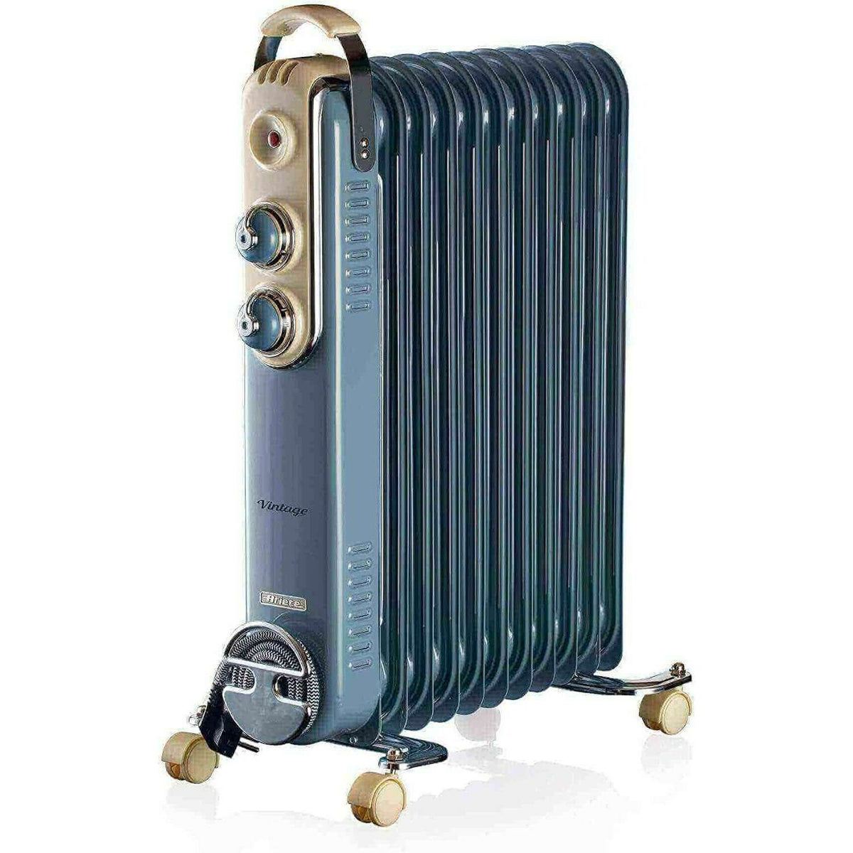 Vintage Oil Radiator 11 Fins 2500W Max Power Heaters Vintage Oil Radiator 11 Fins 2500W Max Power Vintage Oil Radiator 11 Fins 2500W Max Power Ariete