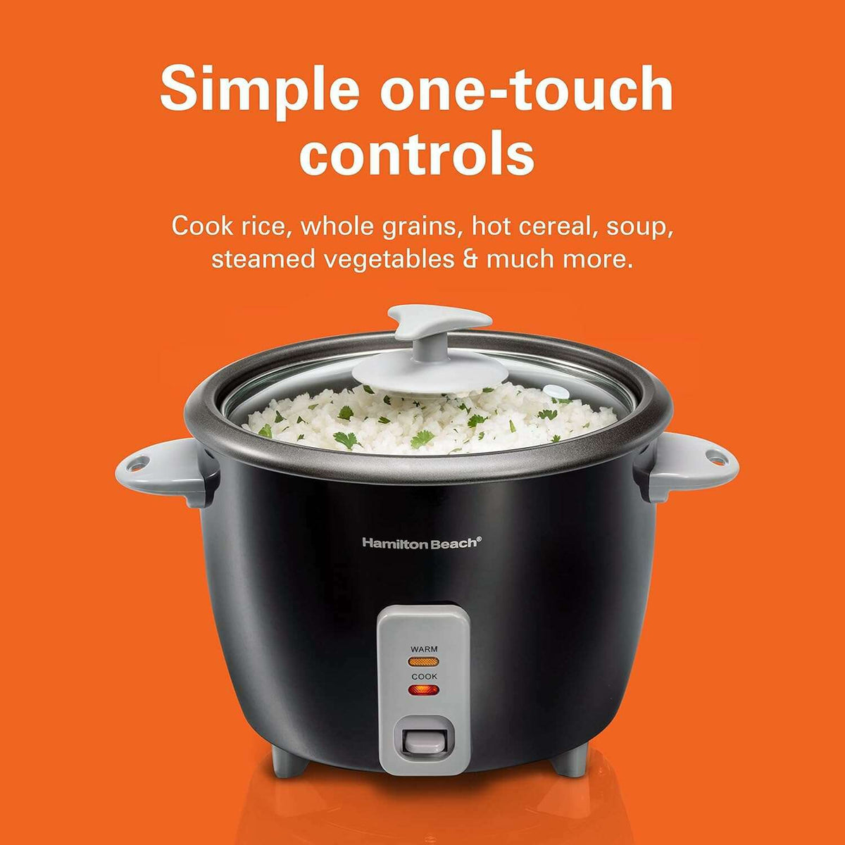 Rice Cooker & Food Steamer (16 cups Capacity) Rice Cookers Rice Cooker & Food Steamer (16 cups Capacity) Rice Cooker & Food Steamer (16 cups Capacity) Hamilton Beach
