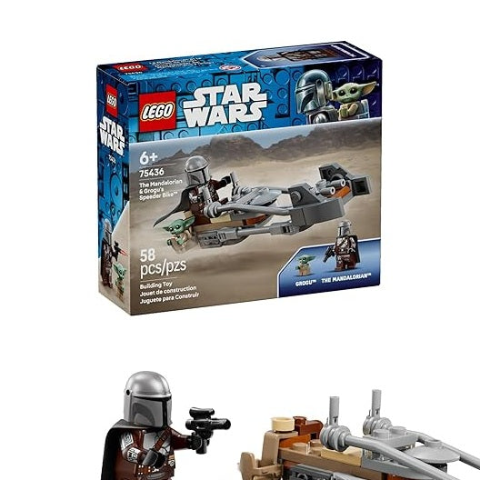 LEGO The Mandalorian & Grogu's Speeder Bike (75436) by LEGO