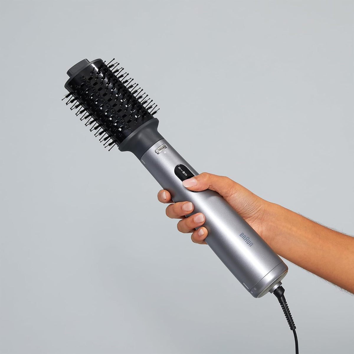 Advanced Care Volumizer & Smoothing, 1000W,  Ionic Grey Airbrushes Advanced Care Volumizer & Smoothing, 1000W,  Ionic Grey Advanced Care Volumizer & Smoothing, 1000W,  Ionic Grey Braun