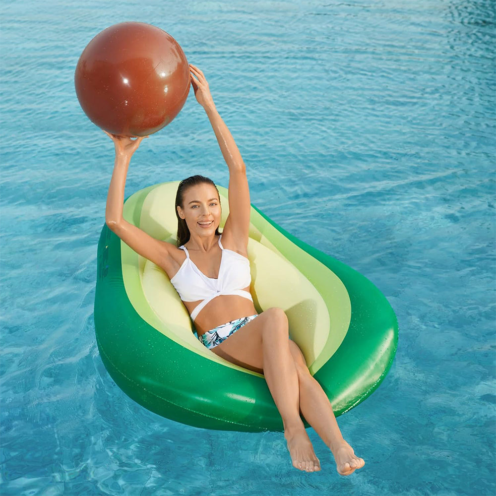 Avocado Pool Float with Ball