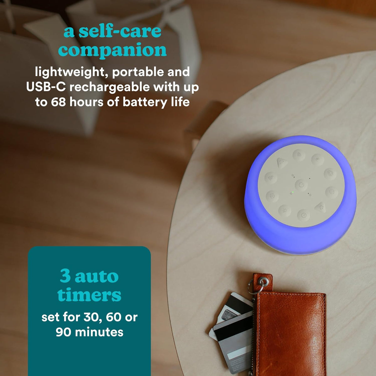 Soundsleep Aura-Portable White Noise Machine Bedroom Accessories Soundsleep Aura-Portable White Noise Machine Soundsleep Aura-Portable White Noise Machine HoMedics