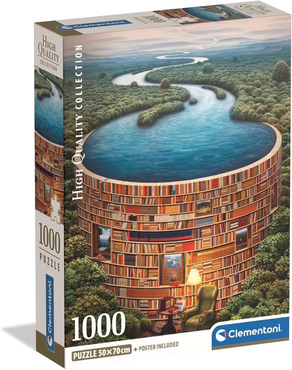 Bibliodame adults puzzle Bibliodame Bibliodame CLEMENTONI
