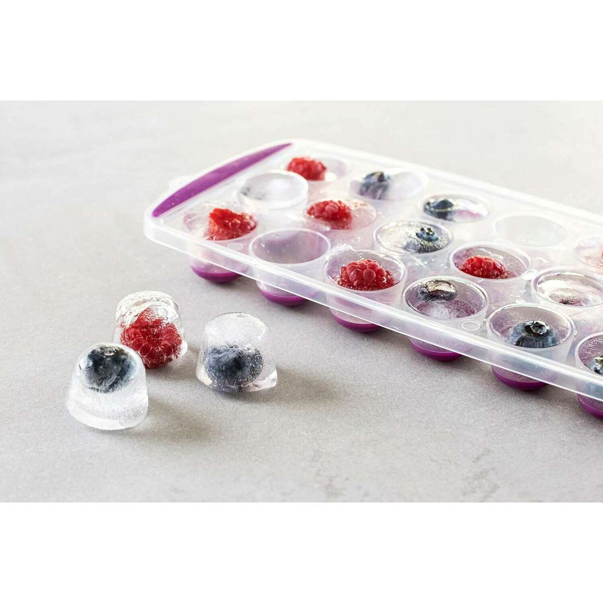 Pop Out Flexible Ice Cube Tray Ice Tools Pop Out Flexible Ice Cube Tray Pop Out Flexible Ice Cube Tray KitchenCraft