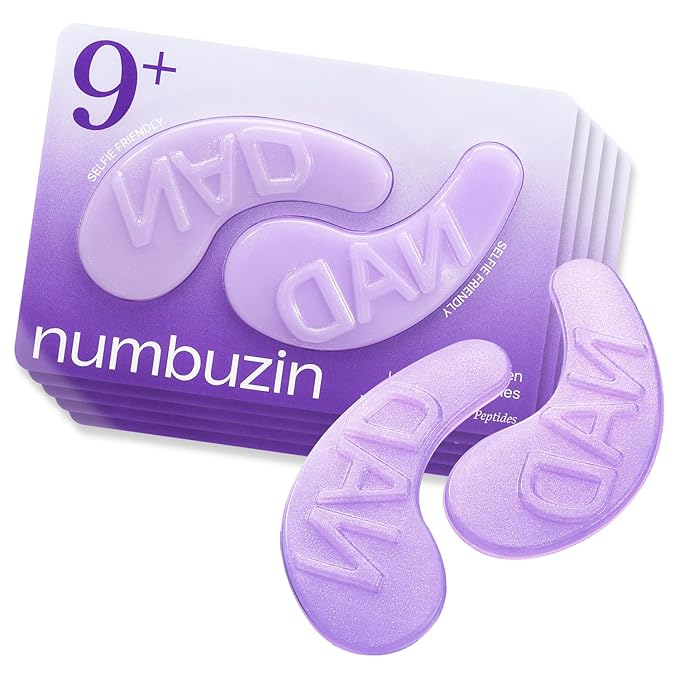 Numbuzin No.9 NAD+ Collagen Under Eye Patches — 5 Pairs
