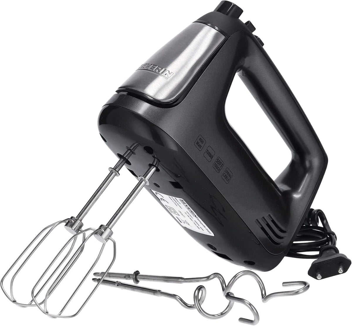 Hand Cake Mixer With Spiral Wire 400W Outlet Hand Cake Mixer With Spiral Wire 400W Hand Cake Mixer With Spiral Wire 400W SEVERIN
