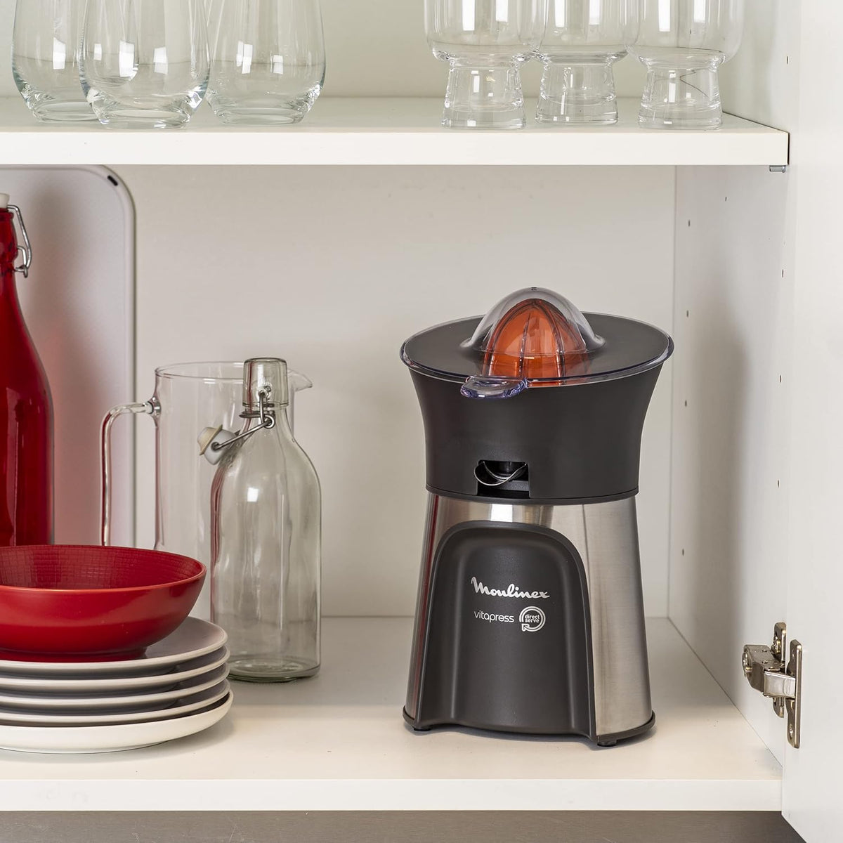 Moulinex Vita Press Juicer 100W - Silver