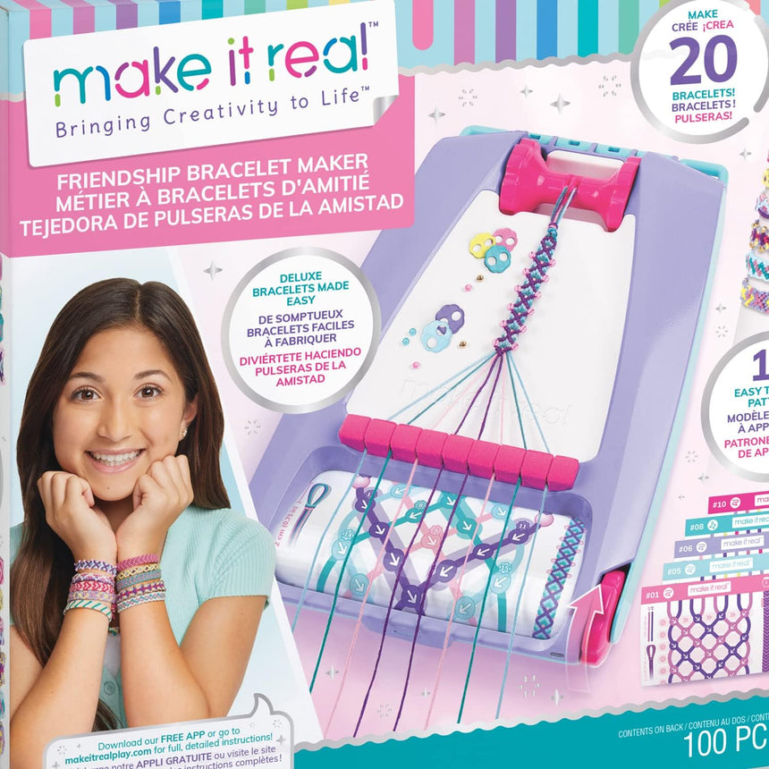 Friendship Bracelet Maker Kit Accessories Friendship Bracelet Maker Kit Friendship Bracelet Maker Kit Make It Real