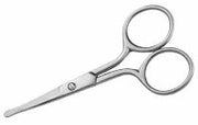 The Body Set Eyebrow Scissors Chrome Plated