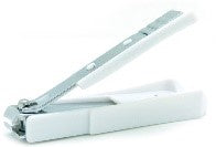 The Body Set Chrome Plated Toe Nail Clipper With File