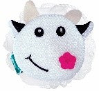 The Body Set White Kids Bath Sponge Cow