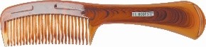 The Body Set Plastic Hair Comb Brown