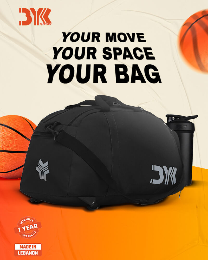 BYK Black Gym Bag