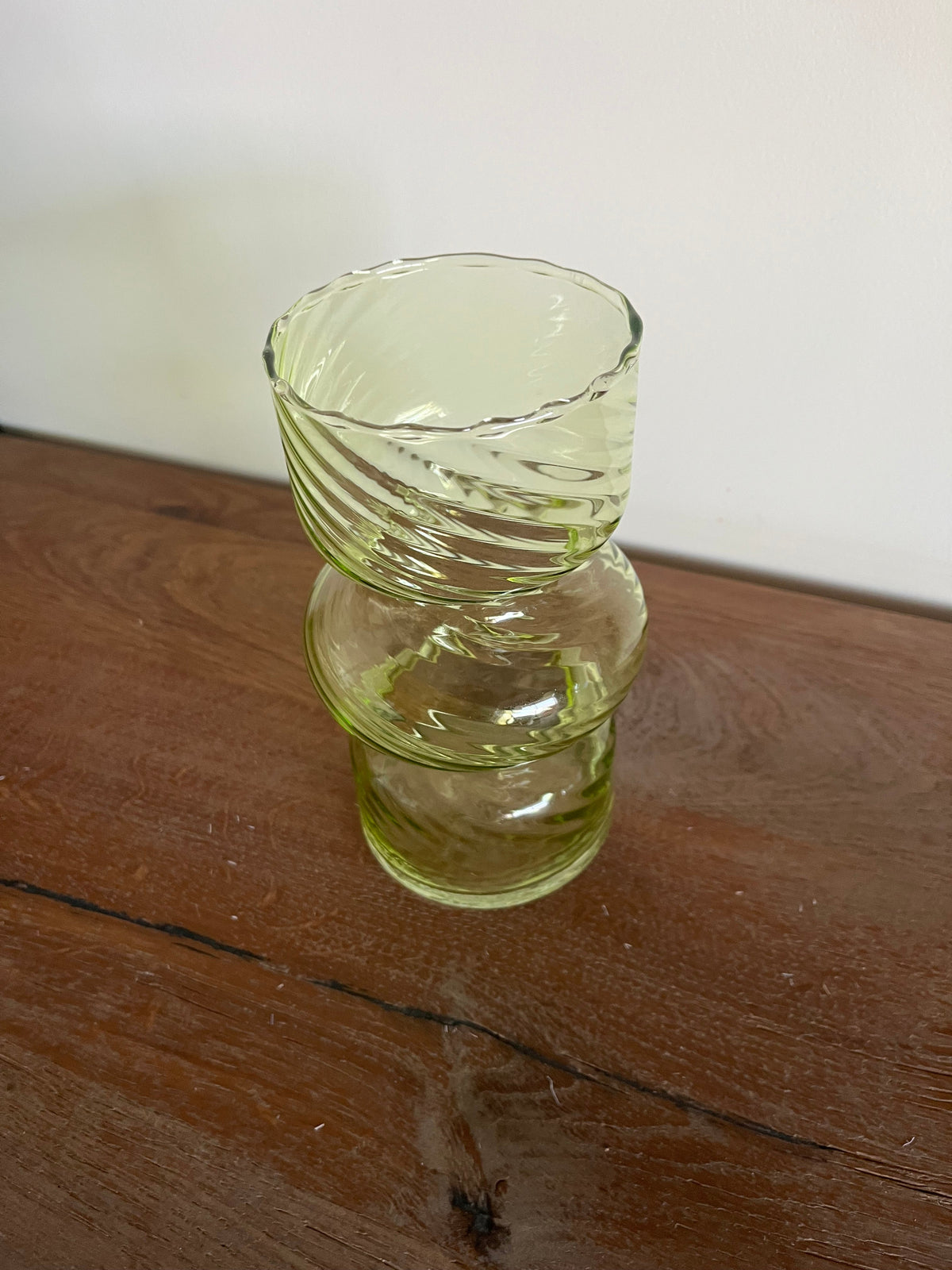 Swirl Glass Vase