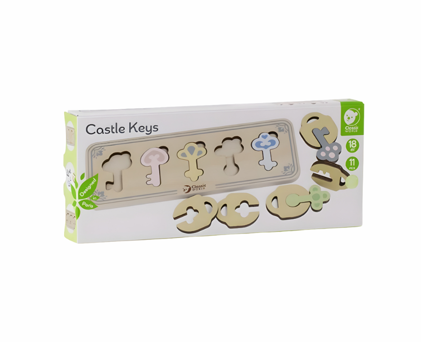 Classic World Castle Key Matching Game