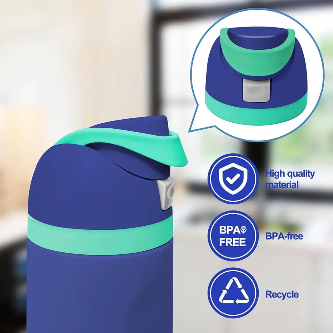 750ml stainless steel water bottle, BPA-free