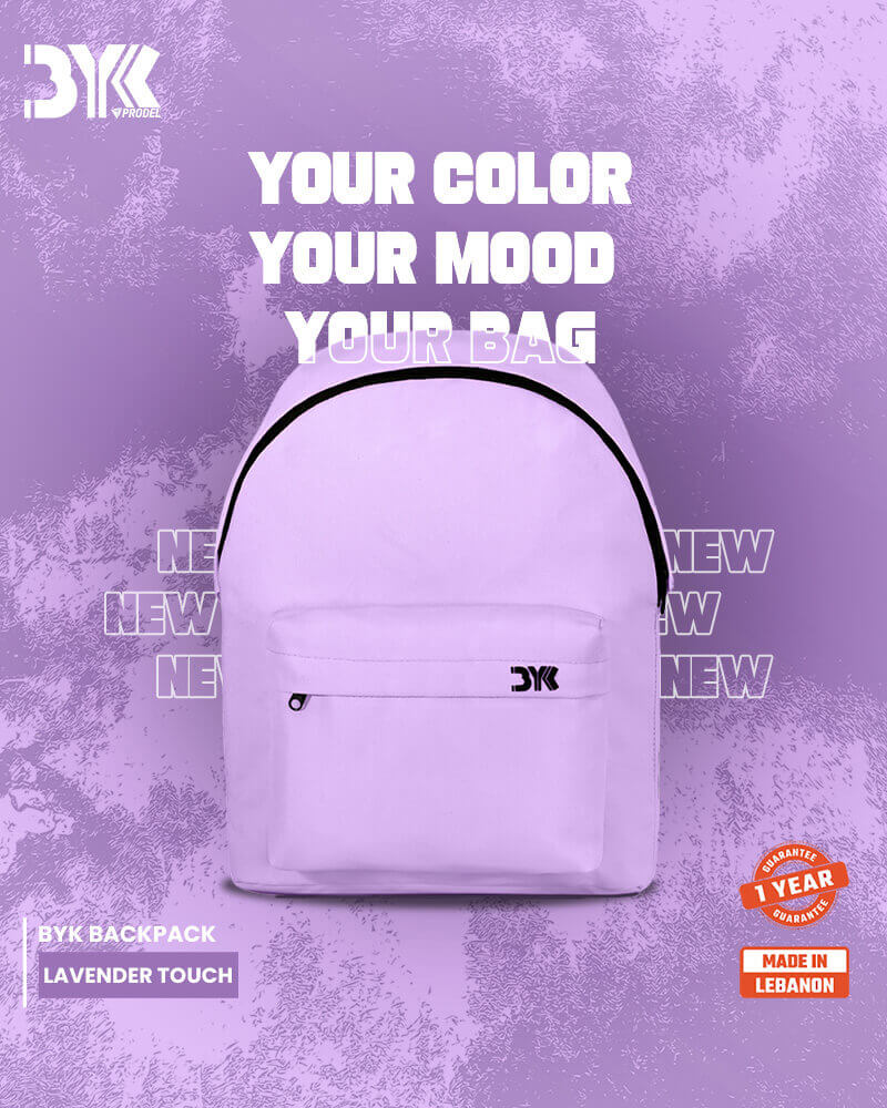 BYK Lavender Touch Backpack
