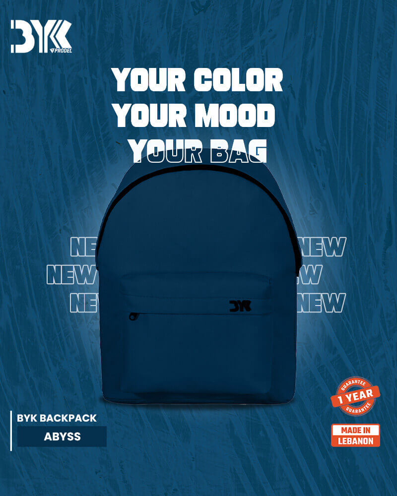 BYK Abyss Navy Backpack