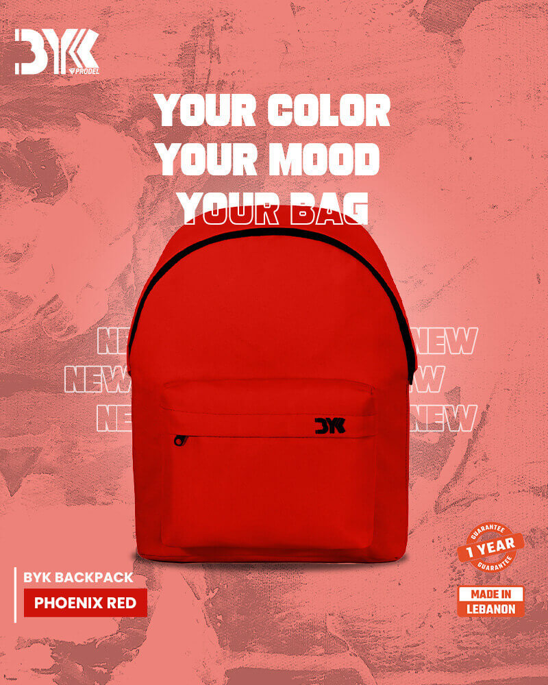 BYK Phoenix Red Backpack
