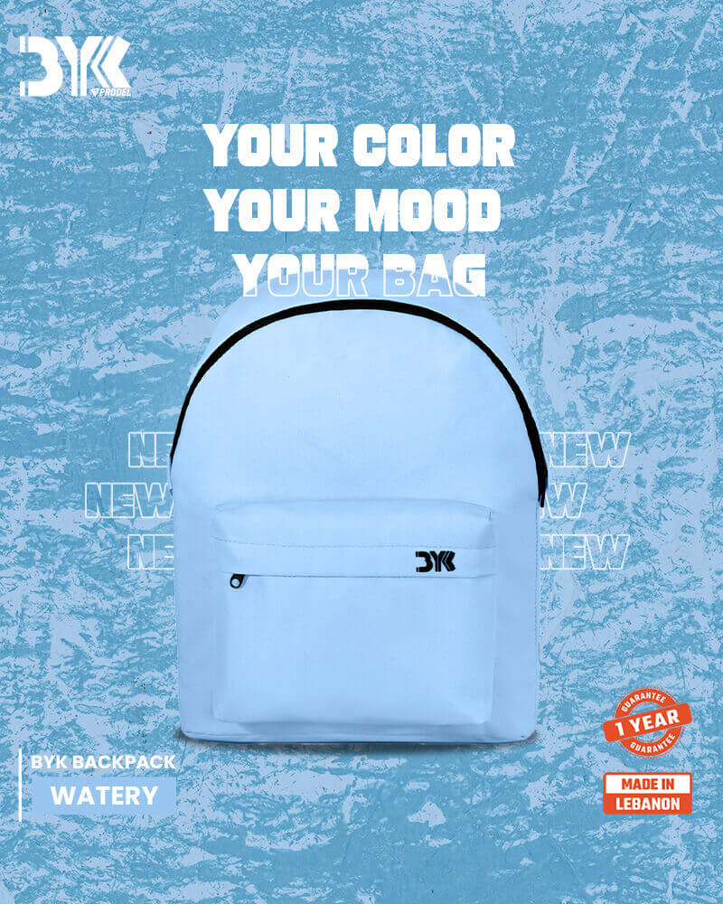 BYK Watery Blue Backpack