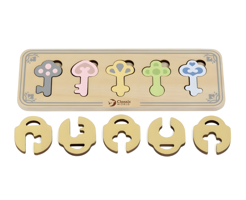 Classic World Castle Key Matching Game