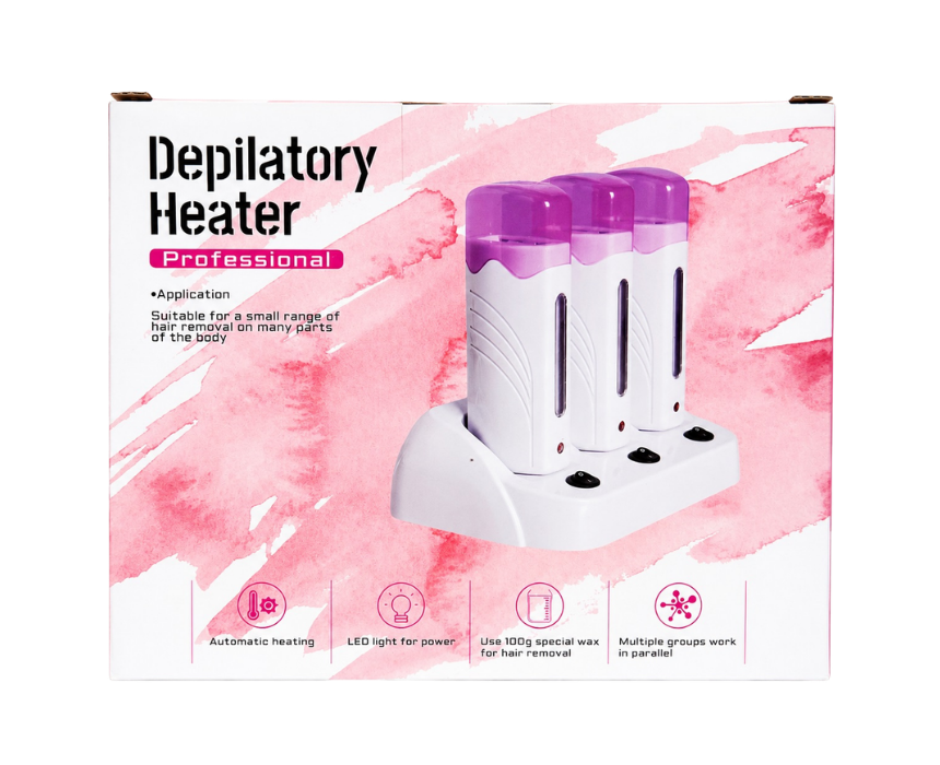 Professional Wax Trio Machine Depilator Heater