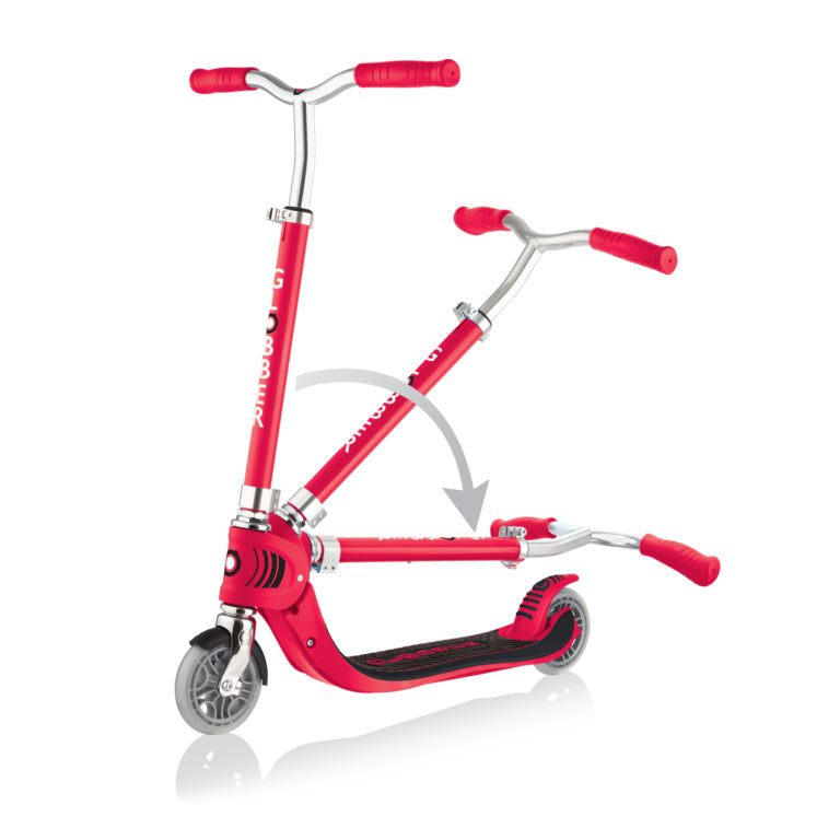 Flow Foldable 125 Scooter Black & Red