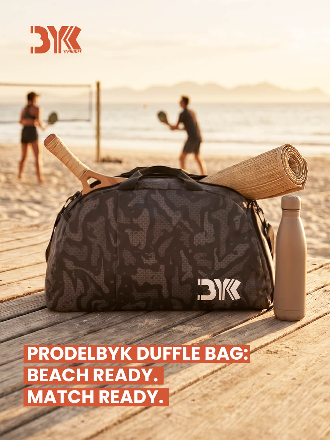BYK Graphite Stealth Gym Bag
