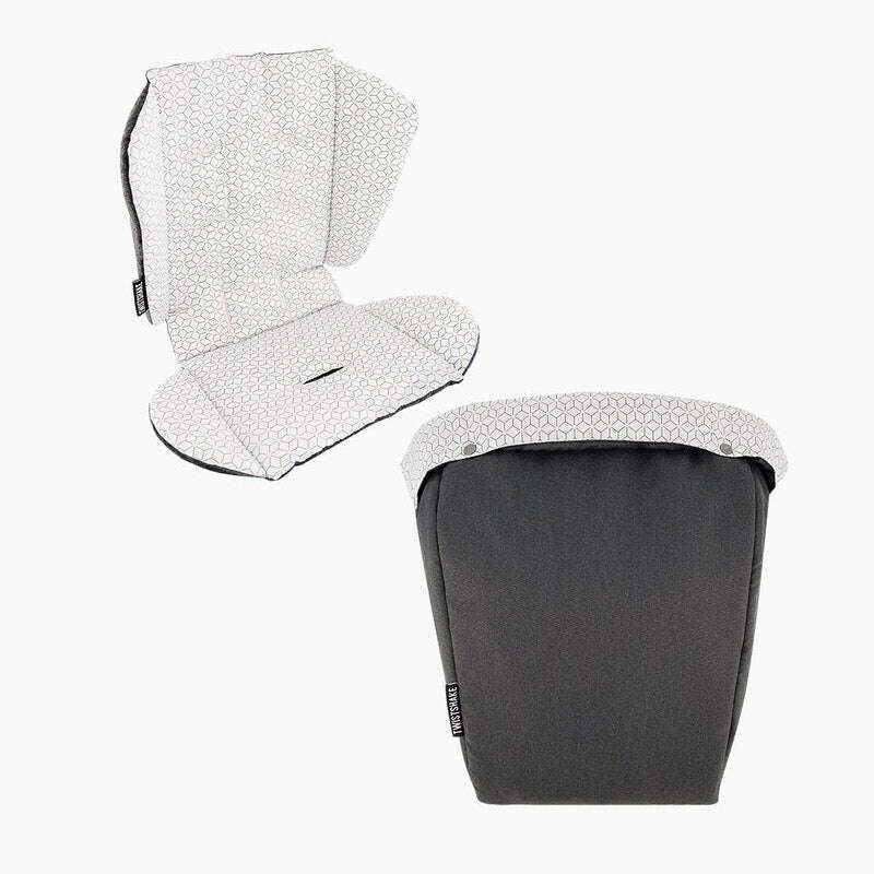The German Outlet, Twistshake, Stroller Seat Liner + Foot Muff, Stroller Seat Liner + Foot Muff
