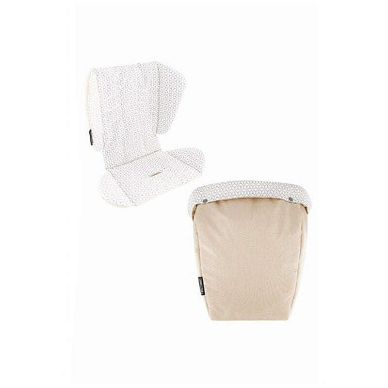 The German Outlet, Twistshake, Stroller Seat Liner + Foot Muff