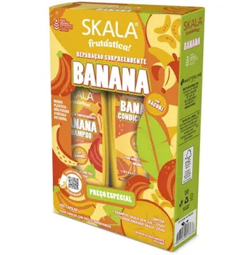 Skala Banana and Bacuri Shampoo & Conditioner Kit