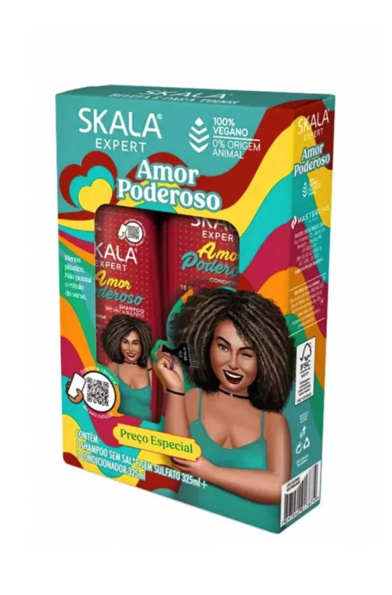 Skala Kit Shampoo + Conditioner Amor Poderoso