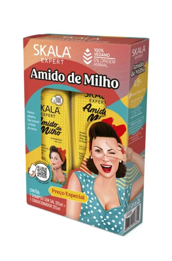 Skala Expert Kids Corn Starch Shampoo & Conditioner 325ml