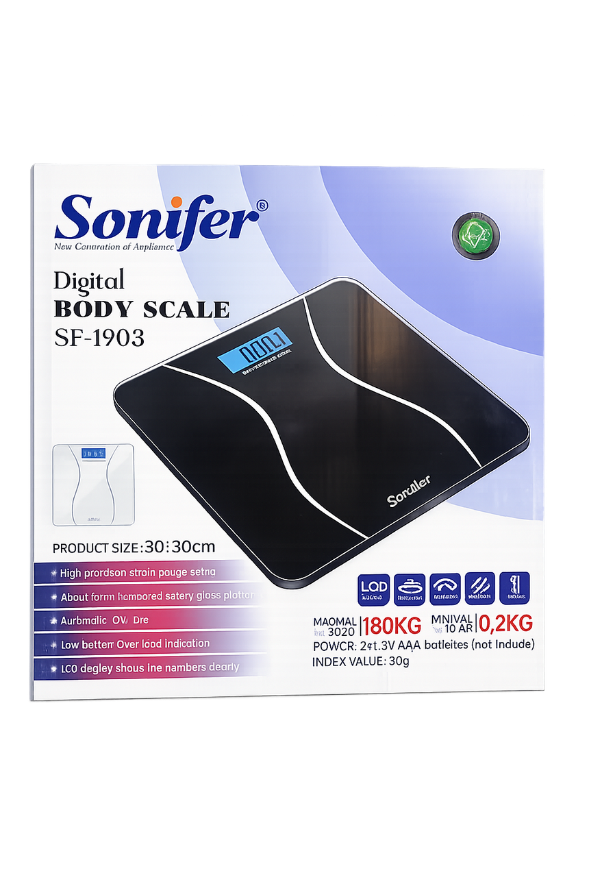 Sonifer Digital Bathroom Scale High Precision