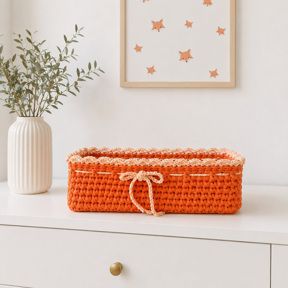 Orange Basket Set