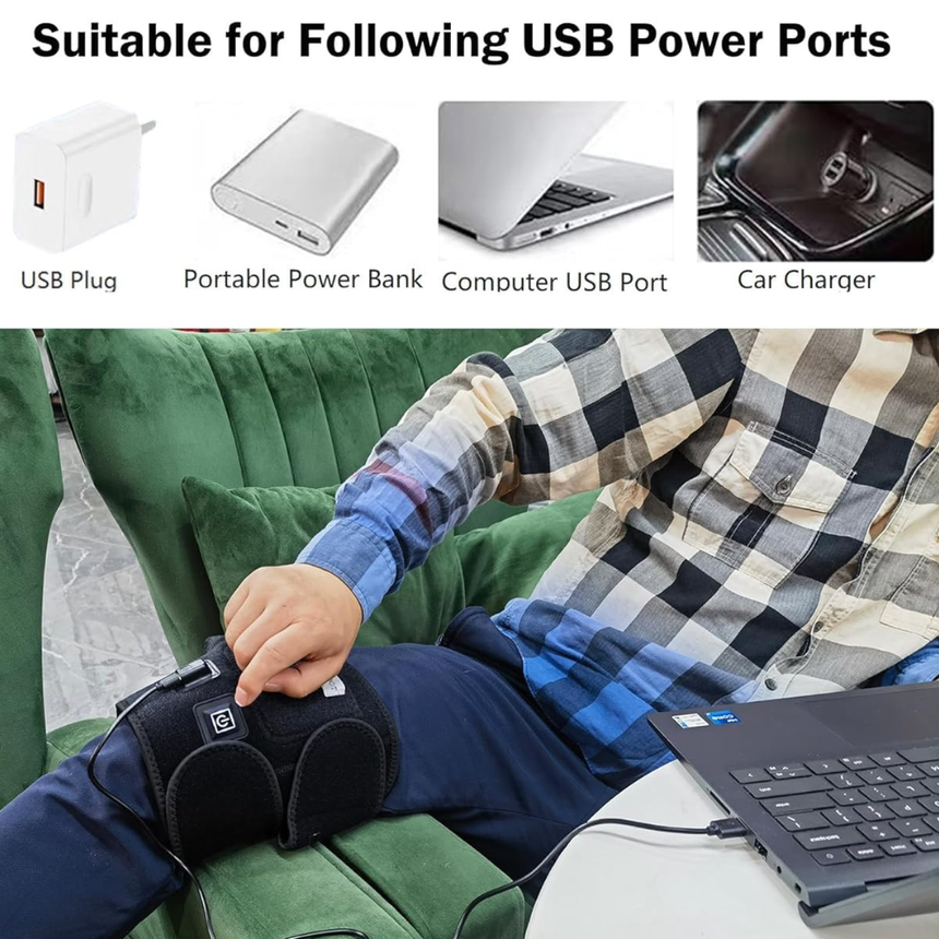 Heated Knee Support Massager