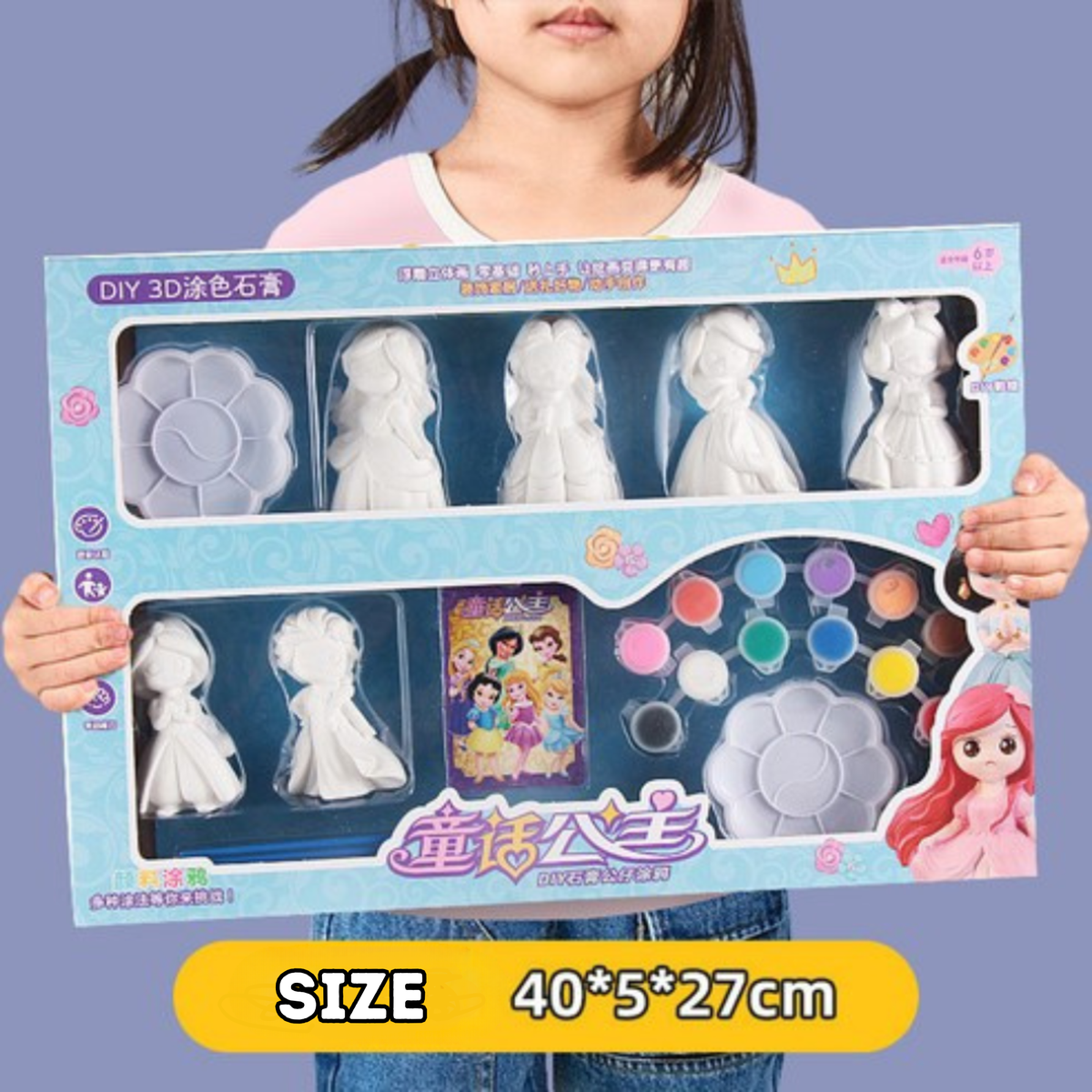 Shockers DIY 3D Paint & Decor Figurine Set