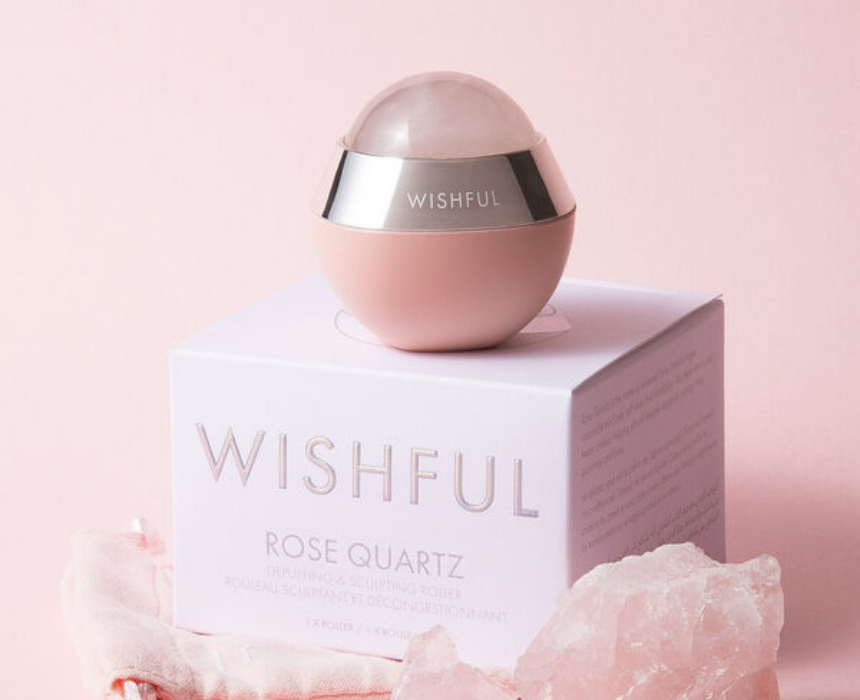 Huda Beauty Rose Quartz Facial Roller